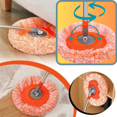 Balai microfibre rotatif - Cleansweep 360™