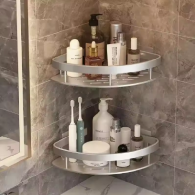 étagère d'angle-cleanangleshelf-argent double