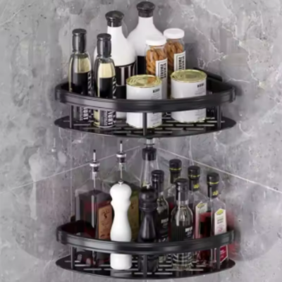 étagère d'angle-cleanangleshelf-noires doubles