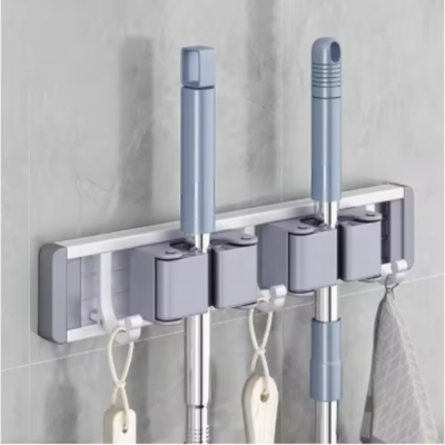 porte-balai-mural-cleanspace+-duo-argent