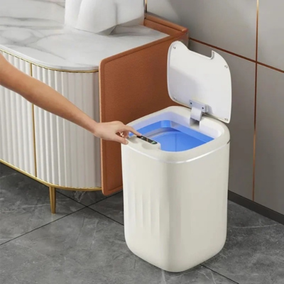 poubelle-automatique-cleantrash22-ouverture longue