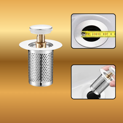 bouchon pour lavabo-cleansink-installation