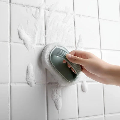 brosse magique-salle de bain-cleanbathbrush-grise
