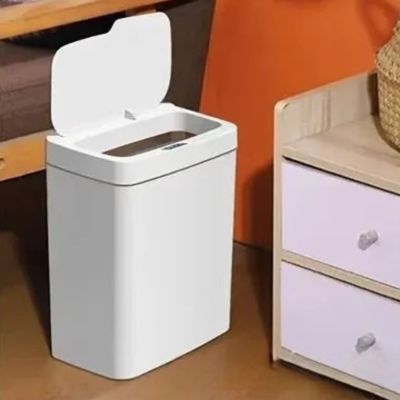 poubelle-automatique-cleeantrash15-blanche