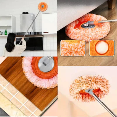 Balai microfibre rotatif - Cleansweep 360™