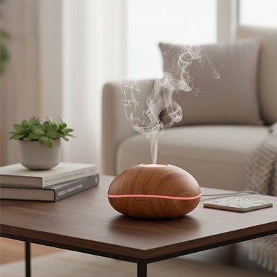 diffuseur d'huile essentielle-cleanzenpure-salon